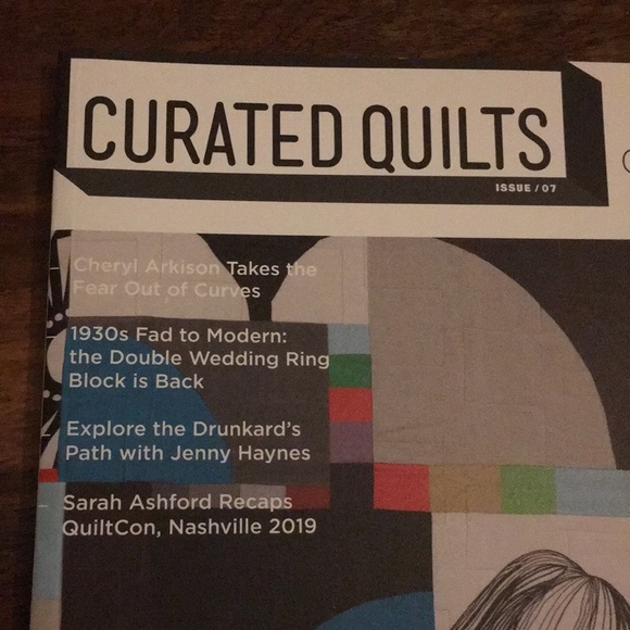 Curated Quilts Quarterly Journal Issue 07 Curves - Picture 4 of 4